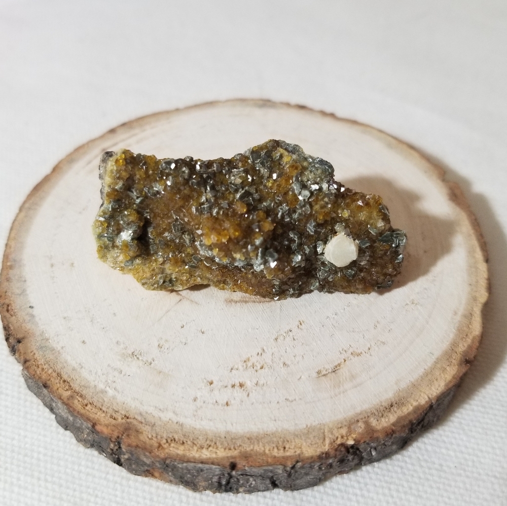Druzy Andradite Garnet from Mali